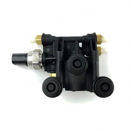 Блок клапанов ресивера пневмоподвески AirBagit для Range Rover 2006-2009 (L322)