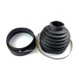 Пылезащитный кожух переднего пневмобаллона AirBagit для Land Rover Discovery 4 L319 (2009-2016)